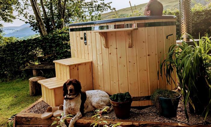 Dog friendly with an enclosed garden. enjoy walks in the countryside with your furry friend.